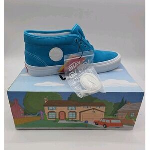 Vans Sneakers x The Simpsons Chukka Pro El Barto Blue  7.5 Mens 9 Women's‎ Box